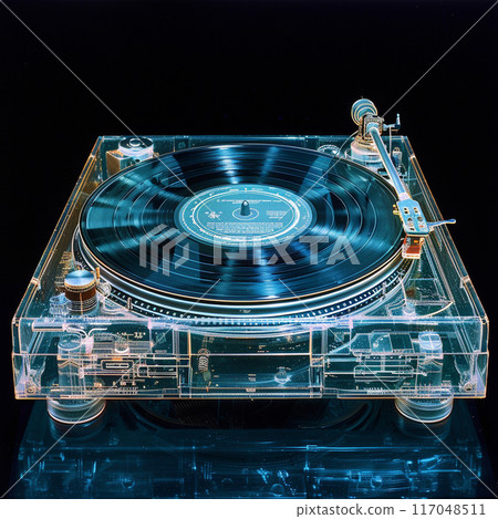 轉盤骨架DJ電子線霓虹燈 轉盤骨架DJ電子線霓虹燈 117048511