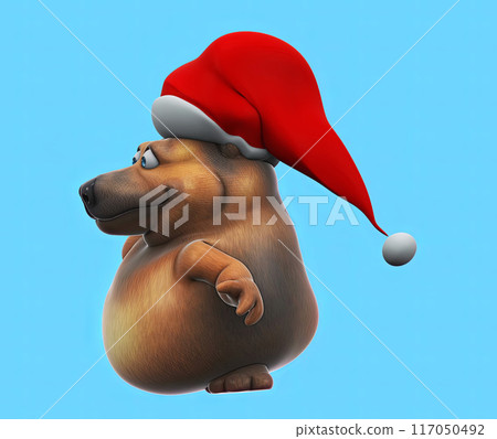 Fun 3D cartoon character Fun 3D cartoon character 117050492