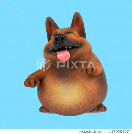 Fun 3D cartoon character Fun 3D cartoon character 117050507