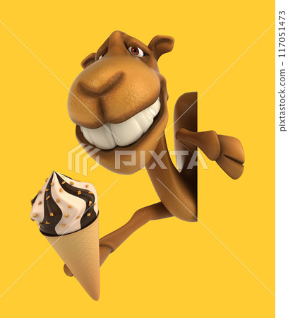 Fun 3D cartoon character Fun 3D cartoon character 117051473