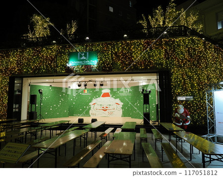 福岡縣福岡市中央區福岡聖誕節降臨大名花園城市公園天神 福岡縣福岡市中央區福岡聖誕節降臨大名花園城市公園天神 117051812