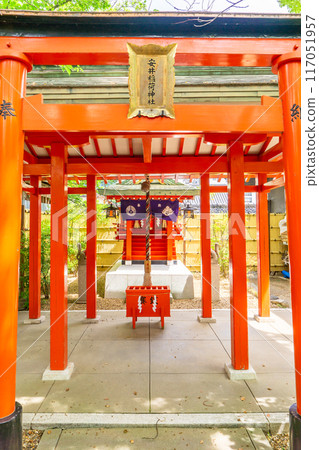 大阪市中央區高津 高津神社（高津神社） 分社 安井稻荷神社 117051957