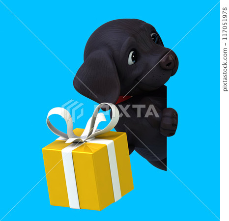 Fun 3d cartoon character 117051978