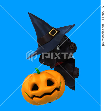Fun 3d cartoon character 117051979