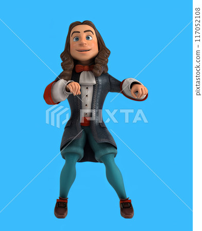 Fun 3D cartoon character 117052108