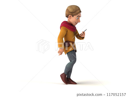 Fun 3D cartoon character Fun 3D cartoon character 117052157