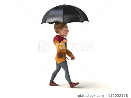 Fun 3D cartoon character Fun 3D cartoon character 117052158