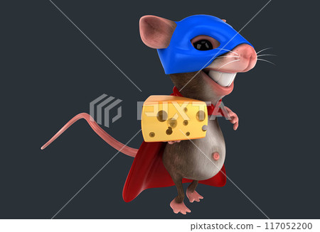 Fun 3D cartoon character Fun 3D cartoon character 117052200