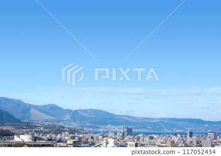 Oita city and Beppu BayBeppu city 117052434