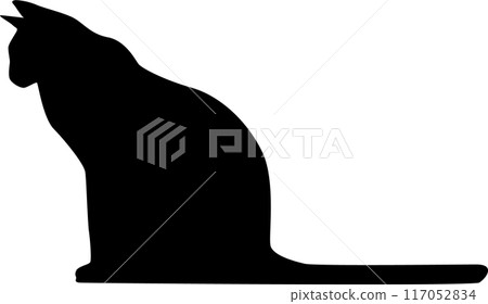Cute silhouette Cute silhouette 117052834