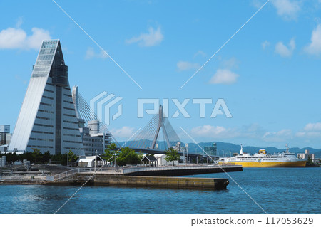 藍天、大海和阿斯帕姆 藍天、大海和阿斯帕姆 117053629