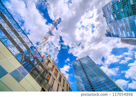 日本東京城市景觀再見澀谷站西口...拆除進度可見藍天...重建工作...=8月1日 日本東京城市景觀再見澀谷站西口...拆除進度可見藍天...重建工作...=8月1日 117054898