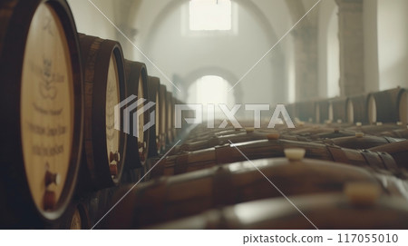 Barrels of the Past: Toxic Elegance in Vibrant Tones Barrels of the Past: Toxic Elegance in Vibrant Tones 117055010