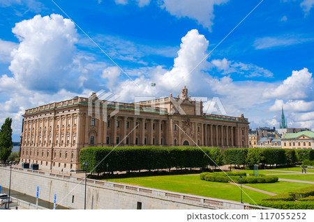 parliament building stockholm sweden 117055252