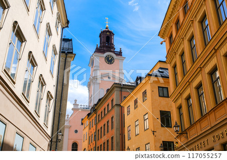 瑞典斯德哥爾摩老城格姆拉斯坦的城市景觀 117055257