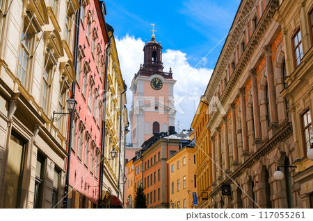 Gamla Stan, the old town of Stockholm, Sweden 117055261