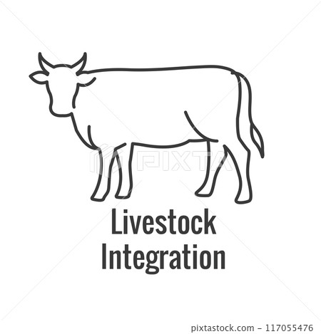 Sustainable Farming Icon Set showing Maximize Soil Coverage and Integrate Livestock-Examples for Regenerative Agriculture Icon Sustainable Farming Icon Set showing Maximize Soil Coverage and Integrate Livestock-Examples for Regenerative Agriculture Icon 117055476