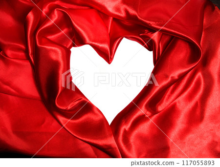 red satin fabric red satin fabric 117055893