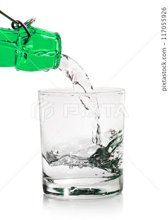 glass with water glass with water 117055926