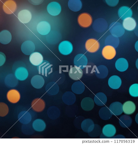 Image of abstract texture, dark blue bokeh background . With copy space. Image of abstract texture, dark blue bokeh background . With copy space. 117056319