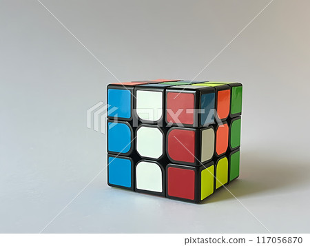代表法國國旗的 3D 拼圖 117056870