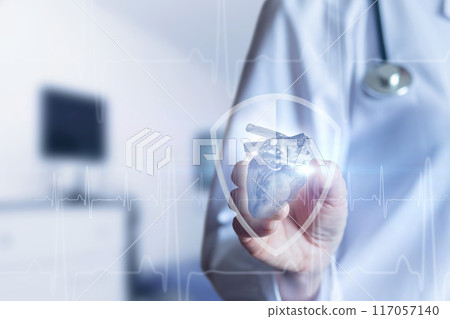 Virtual diagnostics of the heart. Virtual diagnostics of the heart. 117057140