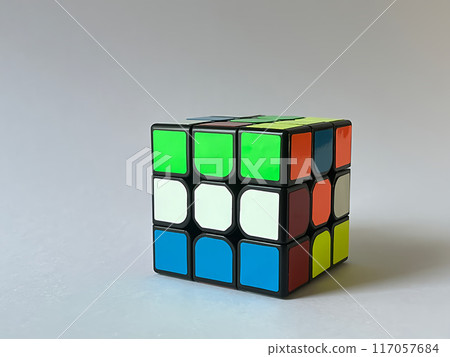 代表塞拉利昂國旗的立體拼圖 代表塞拉利昂國旗的立體拼圖 117057684