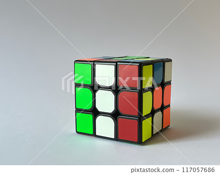 代表義大利國旗的 3D 拼圖 117057686