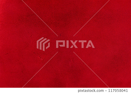 Red suede background. A thin focal part of the red background 117058041