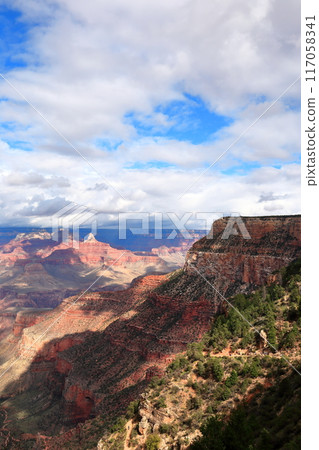 Spectacular views of the Grand Canyon in Arizona, USA Spectacular views of the Grand Canyon in Arizona, USA 117058341