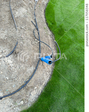 Garden Irrigation and Electrical System Installation 117058348