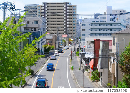 Scenery around Matsudo Station in Matsudo City, Chiba Prefecture, July 2024 117058398