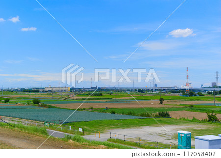 千葉縣松戶市矢切風景 2024 年 7 月 千葉縣松戶市矢切風景 2024 年 7 月 117058402