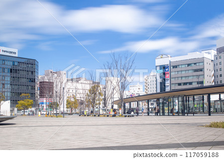 大分站巴士總站與城市景觀 117059188