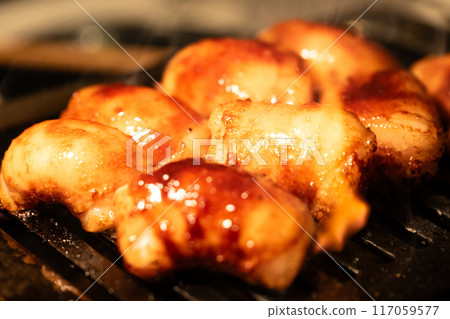 Grilled meat, offal, barbecue Grilled meat, offal, barbecue 117059577