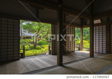 從小五所看到的新綠京都、青蓮院、索阿米花園 從小五所看到的新綠京都、青蓮院、索阿米花園 117060087