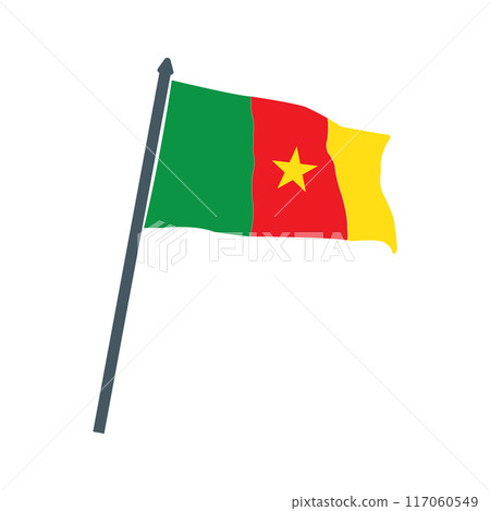 Cameroon flag icon 117060549