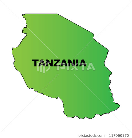 Tanzania country map 117060570