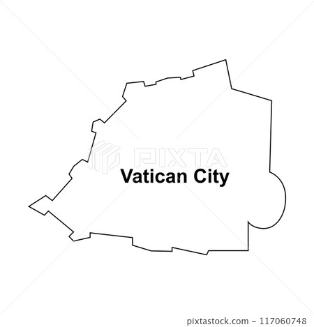 Vatican map Vatican map 117060748