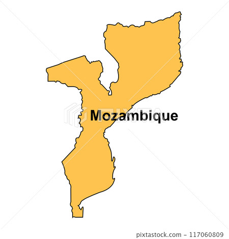 Mozambique map 117060809