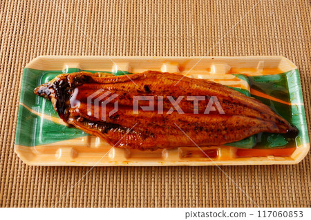 烤鰻魚的用料 117060853