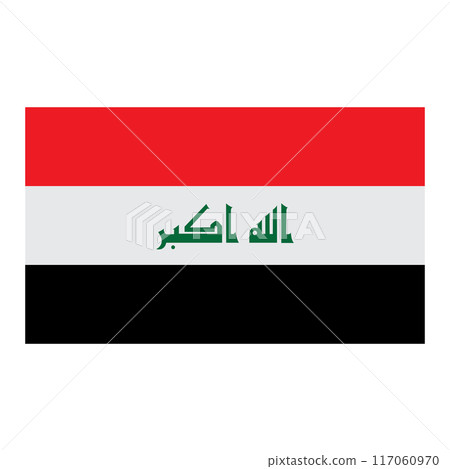 Iraq country flag icon 117060970