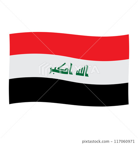 Iraq country flag icon 117060971