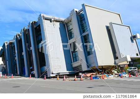 輪島市能登半島地震倒塌建築物 117061864