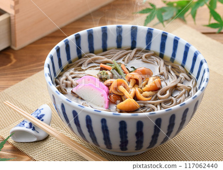 Nameko soba (mountain vegetable soba) Nameko soba (mountain vegetable soba) 117062440