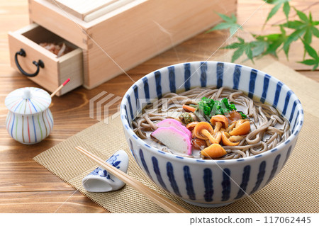 Nameko soba (mountain vegetable soba) Nameko soba (mountain vegetable soba) 117062445