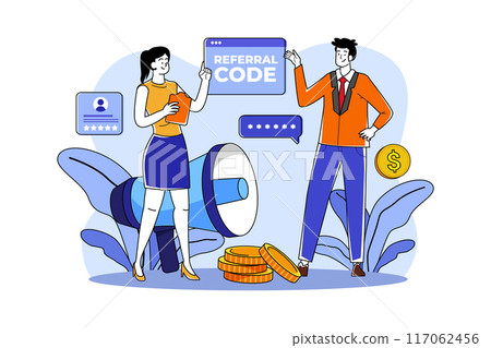 Refer a friend with a referral code Refer a friend with a referral code 117062456