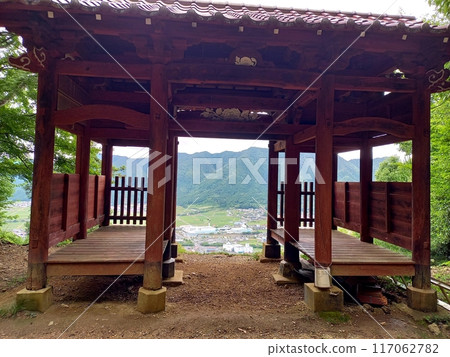 其次是日本名城百選 黑井城三門 117062782