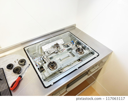 Disassembly and maintenance of kitchen gas stove Disassembly and maintenance of kitchen gas stove 117063117