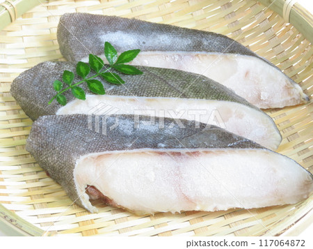 Frozen cod Frozen cod 117064872